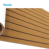 Komin Marine Flooring Faux Teak EVA Decking 3M Adhésif Pour Bateau