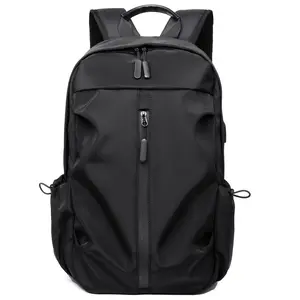 Men's Business Leisure Computer Bag Teenager College School Bag Travel Student Backpack Large Capacity Laptop Bag Waterproof