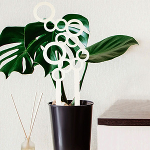 In stock European style indoor balcony wooden honeycomb mesh <b>plant</b> climbing <b>frame</b> with openwork design, potted <b>plant</b> support - Product Image 2
