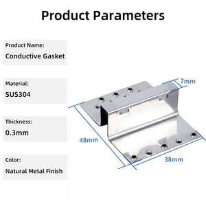 Clip de mise à la terre solaire en acier inoxydable 304 de haute qualité pour montage sur toit, fixation rapide, joint de mise à la terre photovoltaïque - Product Image 5