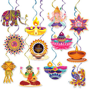 Accesorios <span class=keywords><strong>de</strong></span> decoración <span class=keywords><strong>de</strong></span> festival <span class=keywords><strong>de</strong></span> farol moderno, colgantes <span class=keywords><strong>de</strong></span> <span class=keywords><strong>papel</strong></span> en espiral coloridos para Arreglo <span class=keywords><strong>de</strong></span> escena, decoraciones colgantes para fiesta - Product Image 5