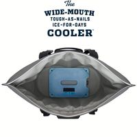 PVC-isolierte Kajak-Fischkühltasche Tragbare Wasserdichte Auslaufsichere Angeltasche
