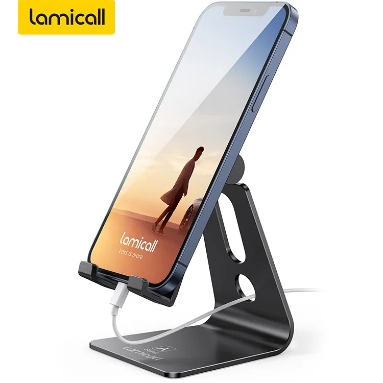 Lamicall Amazon Hot Sale Flexible Table Mobile Phone Holder Adjustable Cell Phone Stand for desk