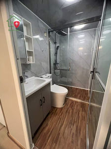 Maison préfabriquée entièrement meublée, extensible, 2 chambres, 1 salle de bain, panneau solaire, panneau sandwich, villa imperméable, écologique - Product Image 3