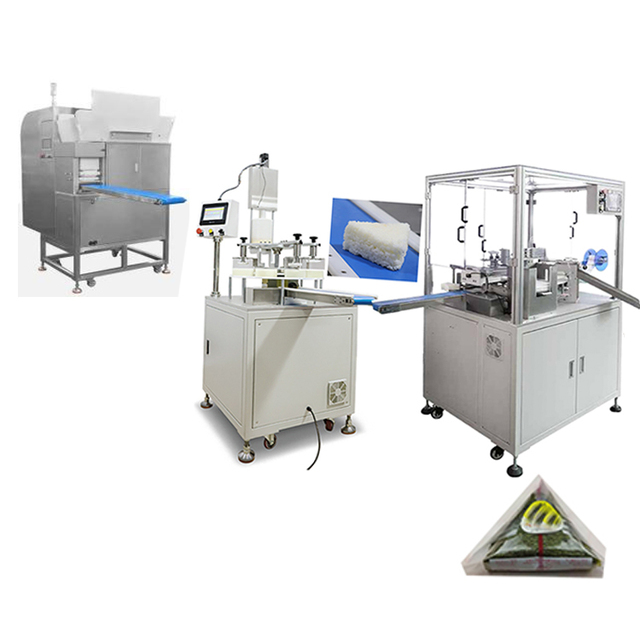 JOY Onigiri Production Line Commercial Automatic Triangle Rice Ball  Maker Sushi Onigiri Machine