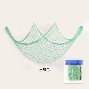 Décoration murale : <span class=keywords><strong>filet</strong></span> <span class=keywords><strong>de</strong></span> pêche décoratif en corde <span class=keywords><strong>de</strong></span> coton et chanvre, style coquillage, pour mur <span class=keywords><strong>de</strong></span> fond <span class=keywords><strong>de</strong></span> bar - Product Image 4