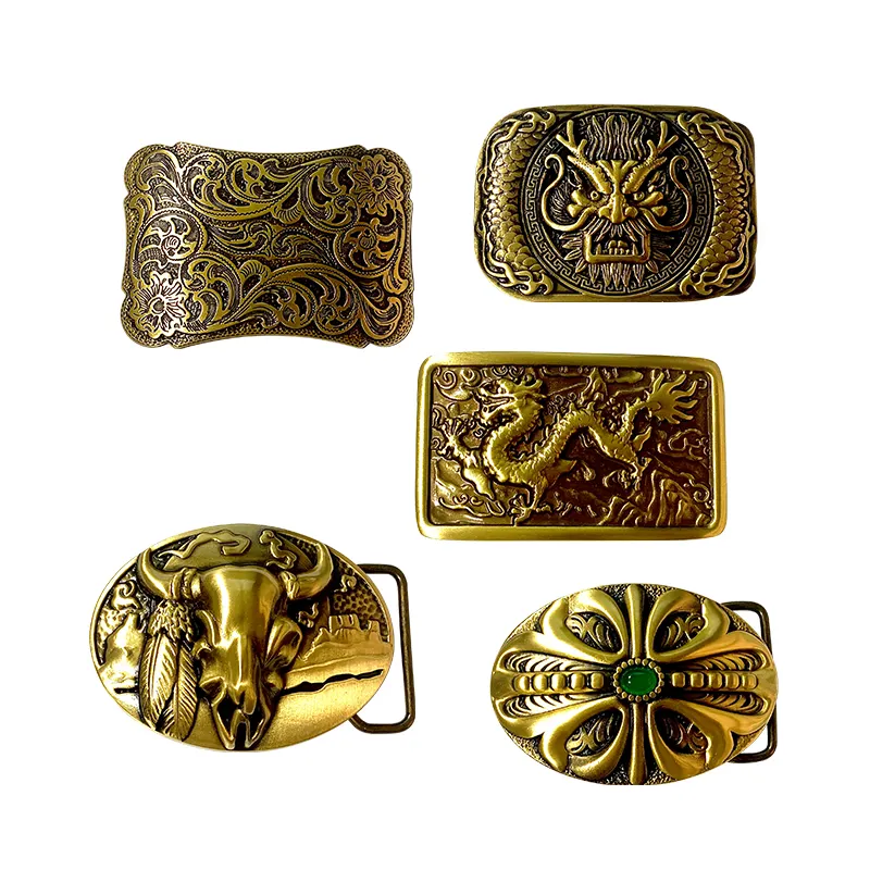 Wholesale Factory Fashion Custom Belt Buckle Hardware Design Your Own Logo Metal Pin Belt Buckle For Mens