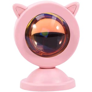 Pink Ear Ambient Projector <b>Light</b> With Adjustable Holder For Night <b>Light</b> And Live Streaming - Product Image 5