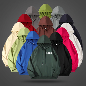 Sweat-shirts à capuche pour hommes, couleur unie, camouflage, coupe ample, polyester/coton, tricoté, poche avant, décontracté, printemps - Product Image 3