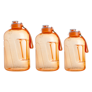 Bouteille d'eau de 3,8 et 2 litres avec paille, grande capacité, sans BPA, avec citations motivantes et marqueur de temps, pour le fitness - Product Image 6