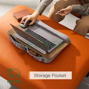 Portable <strong>Lap</strong> Laptop <strong>Desk</strong> With Pillow Cushion for Home Office Students - Product Image 4