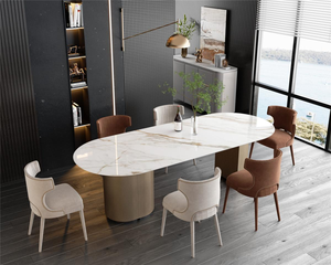 スレートボードパネル工場OEMカスタマイズ焼結石スラブプラザウォールキッチン表面装飾用 - Product Image 3