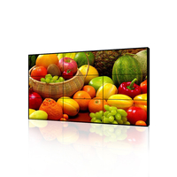 Mur vidéo flexible LCD personnalisé 49 pouces 3x3 2x2 4x4 Écran de raccordement mural vidéo à cadre ultra-fin