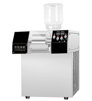 Machine à glace pilée commerciale Shineho la plus vendue – Idéale pour Bingsu, glace pilée, poudre de crème glacée, lait, eau, chocolat
