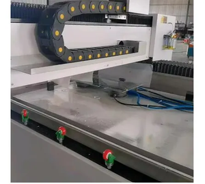 Tự động định vị chính xác <span class=keywords><strong>CNC</strong></span> sợi <span class=keywords><strong>laser</strong></span> vuông lỗ tròn Kính cắt khoan Máy cắt - Product Image 4