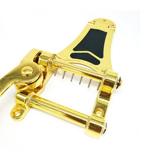 กีตาร์เทโมโล vibrato LP สีทองมีโครงแบบกลวงสำหรับกีตาร์ LP - Product Image 3