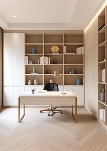 Kit de bureau modulaire en kit avec plateau de clavier silencieux extractible pour maison de location à l'étranger et espace d'étude autonome - Product Image 2