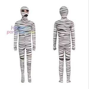 Disfraz de Momia para Niños HP, Disfraz de Fantasma Egipcio para Halloween, Juego de Disfraces Unisex para Niños con Pantalones y Top - Product Image 1
