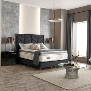 Luxuriöse Federkernmatratze Anpassbare Größe Bester Preis Latex-Matratze mit Pillow-Top Memory-Schaum Rollbare Box-Matratze - Product Image 2