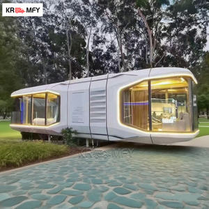 Casa Flotante con Sistema de Flotabilidad para Vivienda en el Lago, Cápsula Espacial Acuática - Product Image 5