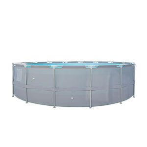 Piscina Plegable Redonda y Profunda de PVC Pro <span class=keywords><strong>Deluxe</strong></span>, Fácil de Instalar, para Uso Familiar - Product Image 6