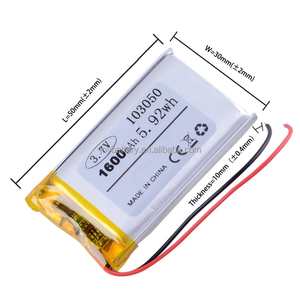 103050 <span class=keywords><strong>3</strong></span>,7V 1600mAh 5,92Wh 353050 453050 553050 653050 753050 853050 953040 Wiederaufladbarer Polymer-Lithium-Ionen-Akku - Product Image 4