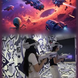 XR Space Scramble battagliero VR Gaming Arena XR macchina da gioco interattiva VR tiro simulatore di gioco per il parco divertimenti del centro commerciale - Product Image 1