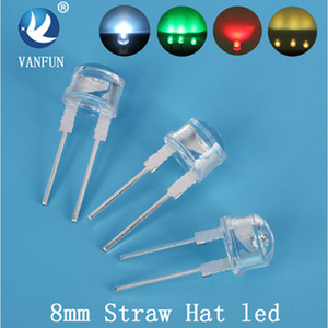 Vanfun Chất lượng cao <span class=keywords><strong>5</strong></span> volts 8 mét mũ rơm micro <span class=keywords><strong>LED</strong></span> thành phần ngoài trời <span class=keywords><strong>LED</strong></span> Diode ánh sáng phát ra cho ngọn đuốc & đèn sử dụng - Product Image 4