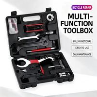 Kit de Herramientas Multifuncional para Reparación de Bicicletas, Llave de Cadena de Acero con Alto Contenido de Carbono, Juego de Llaves para Ruedas Libres y Radios, Mantenimiento Diario