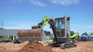 Mini-excavatrice ZE20GE de marque chinoise, 2,1 tonnes, zéro émission, avec godet de 0,04 m³, équipement de terrassement en promotion - Product Image 5