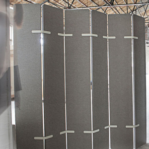 Écran de séparation acoustique décoratif insonorisant, panneau de protection de la vie privée en Fiber de Polyester Recyclable 100% - Product Image 2