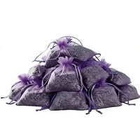 Sachets de lavande séchée pour tiroirs, désodorisant de placard, anti-mites, aromathérapie, coffret cadeau, vente en gros, usine OEM