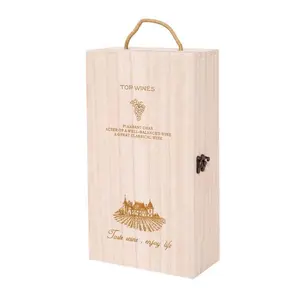 Storage Wine Craft Wooden Box Recyclable Wholesale Bamboo Wood Wine Gift Box Set With Tools