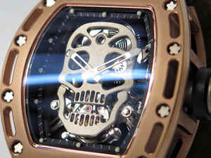 Luxury Men's Sport <b>Mechanical</b> <b>Watch</b> with 20mm Stainless Steel Band 41mm Dial Hollowed Out Skull Shaped Design - Product Image 4