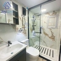 Maison préfabriquée personnalisée pliable de 40 pieds ou 20 pieds, portable, deux chambres, extensible, en conteneur, pour l'extérieur