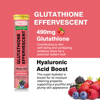 Comprimés effervescents au collagène personnalisés Vitamine C Extrait de myrtille pour le blanchiment de la peau Comprimés complémentaires de beauté pour le foie sain