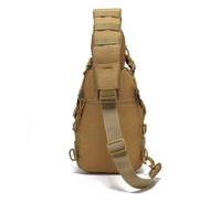 Sac bandoulière pour homme, inspiré du style tactique, imperméable, utilitaire, mini sac de poitrine EDC pour les voyages, le travail, le sport