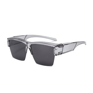 Lunettes de soleil polarisées SPOEN, monture rectangulaire en TR90, protection UV400, unisexes, mode, pour la conduite - Product Image 3