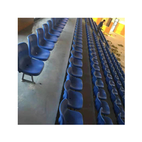 Chaises de stade en plastique HDPE siège de gradin de stade pour salle de sport
