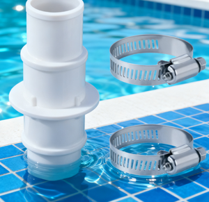 Connecteur à ventouse en caoutchouc étanche, <span class=keywords><strong>raccord</strong></span> de <span class=keywords><strong>tuyau</strong></span> droit de <span class=keywords><strong>1</strong></span>-<span class=keywords><strong>1</strong></span>/4 <span class=keywords><strong>1</strong></span>-<span class=keywords><strong>1</strong></span>/<span class=keywords><strong>2</strong></span> pouce pour les tuyaux de <span class=keywords><strong>piscine</strong></span> et de bassin - Product Image 2