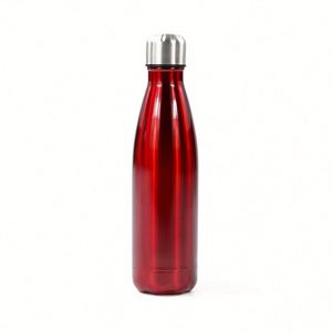 ขวดน้ำสแตนเลสแบบพกพาสำหรับออกกำลังกาย คุณภาพสูง ทนทาน เป็นมิตรกับสิ่งแวดล้อม พิมพ์ลายซิลค์สกรีนตามสั่ง ขายส่ง - Product Image 3