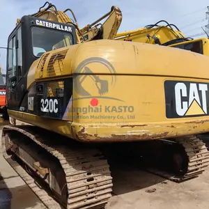Japan original used excavator caterpillar CAT320C 320D 20ton hydraulic crawler excavator in stock