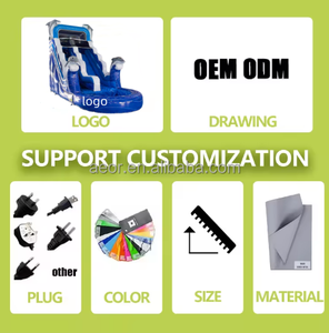 Tobogán Acuático Inflable Grande para Exteriores, Gran Éxito de Ventas en Europa y Estados Unidos, Uso Comercial, Garantía de 3 Años, Fabricado por Fabricantes Chinos - Product Image 6