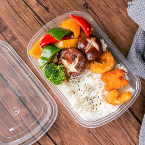 Kingstar Customization Made Microwave Safe Plastic Meal Prep Boxes Takeaway Hot Cold <strong>Food</strong> Packaging <strong>Containers</strong> - Product Image 4