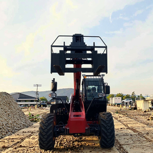 מיני טלכלן גלגל מטען עם מנוע 58kw מנוע דו-סעיף ענן פנימי טלסקופי ומנוע קירור מזגן מכירה - Product Image 5