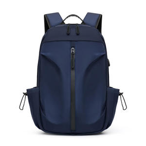 Bolsa de Viaje Casual de Gran Capacidad, Material Oxford, con Cierre, Moderna, Impermeable, para Estudiantes Universitarios, con Puerto USB - Product Image 3