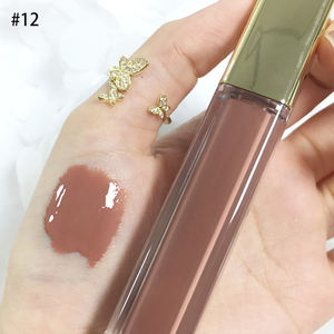 Maquillage épais, Non collant pour les lèvres, effet miroir et hydratant, haute qualité, Gloss, populaire, chair, New, - Product Image 6