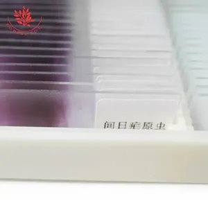 Биологические лабораторные слайды для медицинского обучения Plasmodium <span class=keywords><strong>Vivax</strong></span>, высокообразовательный исследовательский микроскоп, подготовленные слайды - Product Image 4