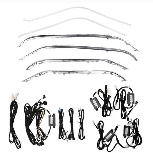 64 цвета, прямые продажи с завода, цветной светодиодный внутренний светильник, освещение для заднего сиденья автомобиля, освещение для заднего сиденья Mercedes-Benz W213