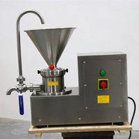 Broyeur à colloides en acier inoxydable JMS-60, machine à broyer le chili, le sésame, le tahini, machine à faire du beurre de cacahuètes
